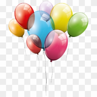 Backgrounds For Birthday Balloons Transparent Background - Воздушные Шары На Прозрачном Фоне Clipart