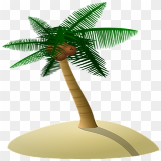 Arecaceae Coconut Tree Island Free Download Png Hq - Gambar Pohon Kelapa Kartun Clipart