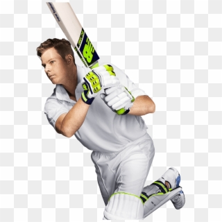 Player Using New Balance Cricket Bat - College Softball Clipart