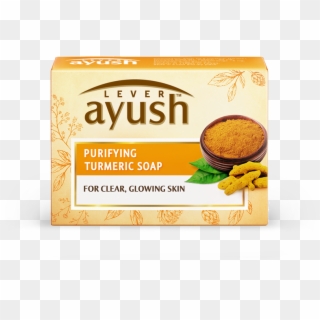 Lever Ayush Purifying Turmeric Soap Clipart
