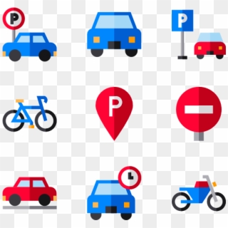 Parking - Car Parking Icon Png Clipart
