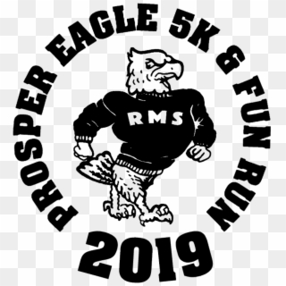 Rogers Middle School Eagle 5k & Fun Run - 100 Jaar Groote Oorlog Clipart