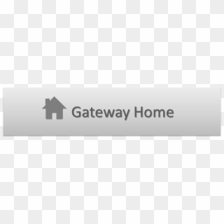 Gateway Home Button - Monochrome Clipart