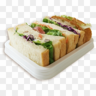 Vegan Sandwich - Sliced Bread Clipart