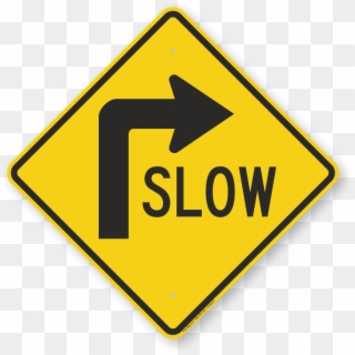 Slow Sign - Safe Place Clipart