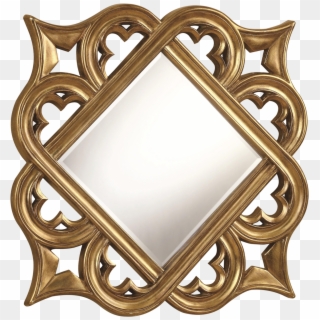 Golden Mirror Frame Free Png Image Clipart