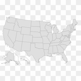 Us Map Transparent Background Grey Map Usa Png Hi - Boston Tea Party On A Map Clipart