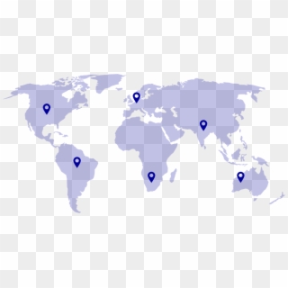 World Transparent Transparent Background - World Map Clipart