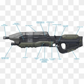 Halo 5 Assault Rifle , Png Download Clipart