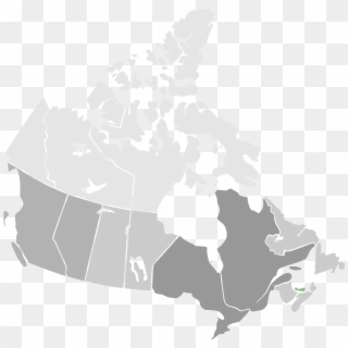 Collection Of Free Vector Maps Background - Map Of Canada Transparent Clipart