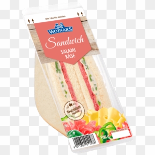 Salami-emmental Sandwich - Wojnar Sandwich Clipart