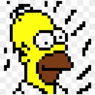 Homer Simpson - Homer Pixel Art Clipart