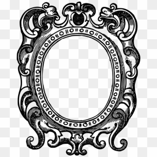 1929 X 2400 6 - Ornate Picture Frame Drawing Clipart