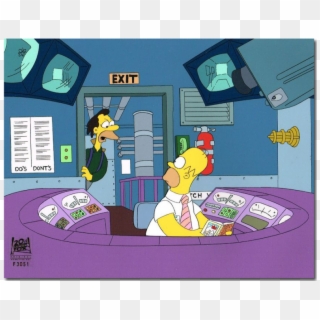 Homer Simpson - Cartoon Clipart