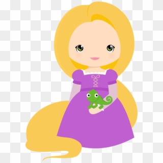 Disney Princess Rapunzel, Baby Princess, Little Princess, - Rapunzel Cute Clipart - Png Download