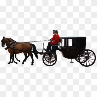 Horse And Carriage Png - Horse Pulling Carriage Clipart