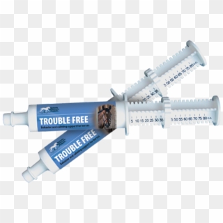 Troubl Free Paste Calming Supplement Horses - Syringe Clipart