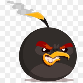 Bomb - Angry Birds Bomb Exploding Clipart
