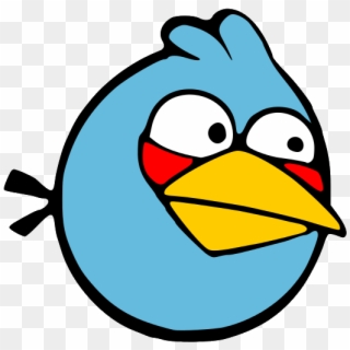 Blue Angry Birds - Angry Birds Characters Blue Clipart