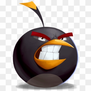 Angry Birds Bomb Angry Clipart