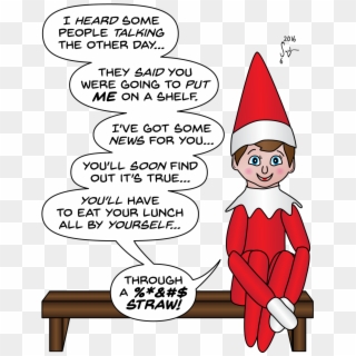 Elf On The Shelf Png - Draw An Elf On The Shelf Clipart