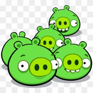 Angry Birds Characters Pigs - Piggies From Angry Birds Clipart