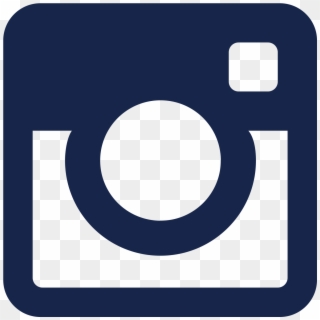 Cones Do Computador Logotipo Aquarela Png - Navy Blue Instagram Icon Clipart