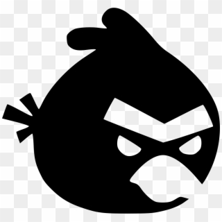 Angry Birds Art Svg - Angry Bird Icon Png Clipart