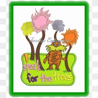 I Speak For The Trees The Lorax , Png Download Clipart