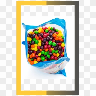 Bulk Skittles In An 8 Lb Resealable Bomber Bag Fresh, - Candy Clipart