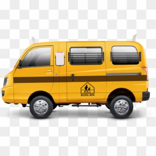 Mahindra Supro In School Bus Yellow Color - Mahindra Supro School Van Price Clipart