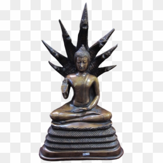 Buddha On Naga Mucalinda - Statue Clipart