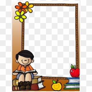 Png Frame School Borders For Paper, Borders And Frames, - Second Grade Clipart