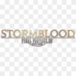 Final Fantasy Xiv - Final Fantasy Xiv Stormblood Logo Clipart