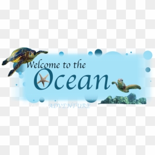 Ocean Twitter Header With Transparent Background - Online Advertising Clipart