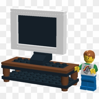 Lego Plasma-screen Tv - Television De Lego Clipart