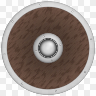 Classic Viking Shield - Circle Clipart