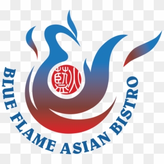 Blue Flame Asian Bistro & Bar Clipart