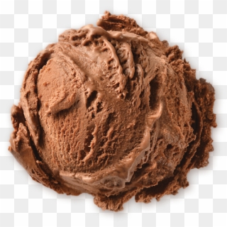 Homemade Brand Chocolate Ice Cream Scoop - Chocolate Ice Cream Scoop Png Clipart