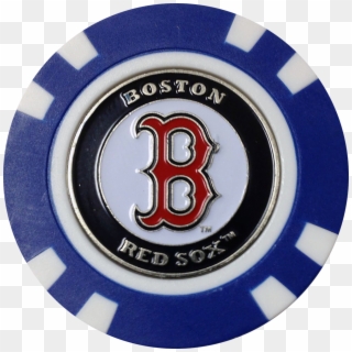 Red Sox Poker Chip Set - Badge Clipart