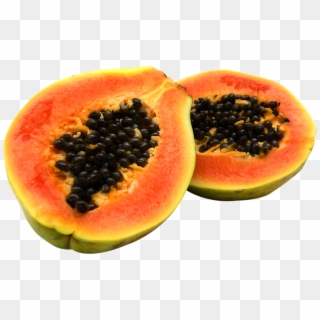 Half Cut Papaya - Papaya Png Clipart