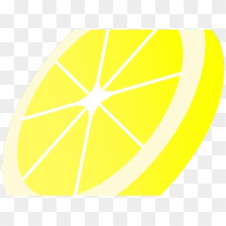 Drawn Lemon Lemon Slice - Circle Clipart