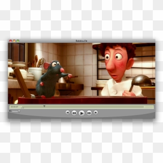 Quicktime 7 Leopard - Ratatouille Tekenfilm Clipart