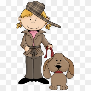 Female Detective Clipart - Png Download