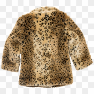 Leopard Fur Coat - Fur Clothing Clipart