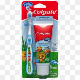 Colgate My First Baby And Toddler Fluoride Free Toothpaste - My First Colgate Toothpaste Clipart