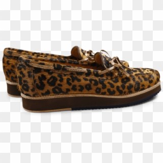 Loafers Bea 7 Leopard - Mocassins Léopard Clipart
