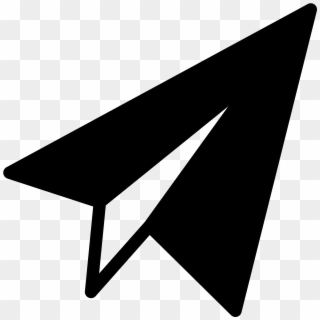 Paper Airplane Vector Png - Paper Plane Icon Png Clipart
