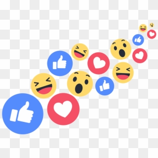 Like Us On Facebook - Png Facebook Reaction Icon Clipart