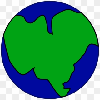 Earth Png - Earth As One Big Continent Clipart